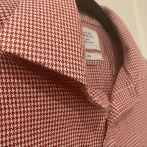 Charles Tyrwhitt Slim Fit Red Shirt 15/32